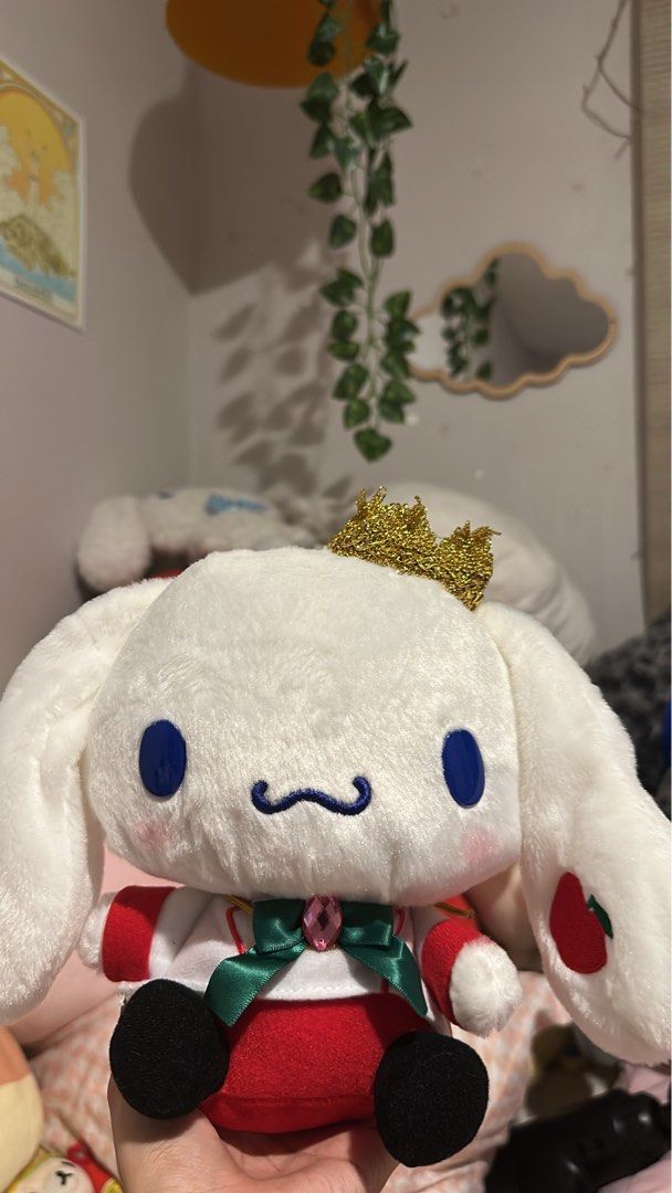 CINNAMOROLL APPLE PRINCE PLUSH on Carousell