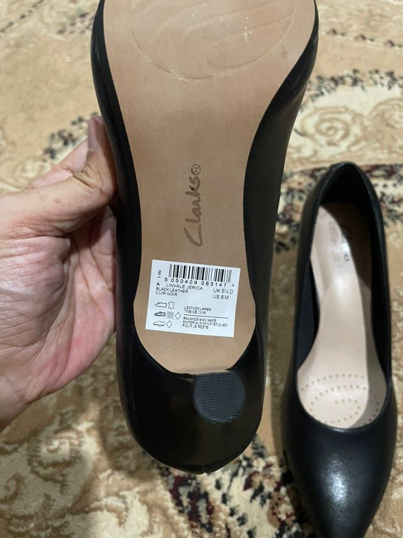 Clarks linvale jerica black deals