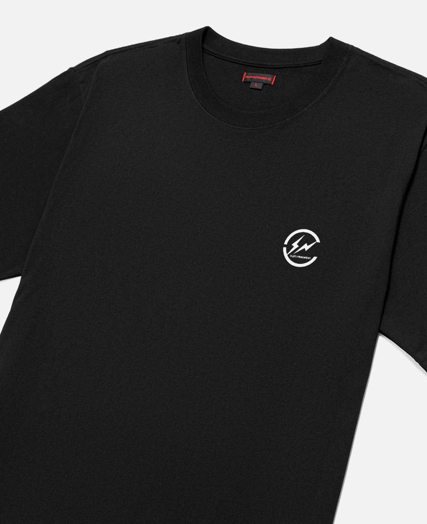 SOLELINKS on X: Ad: CLOT x Fragment Design Collaborative Logo T-shirts  pre-order =>   / X