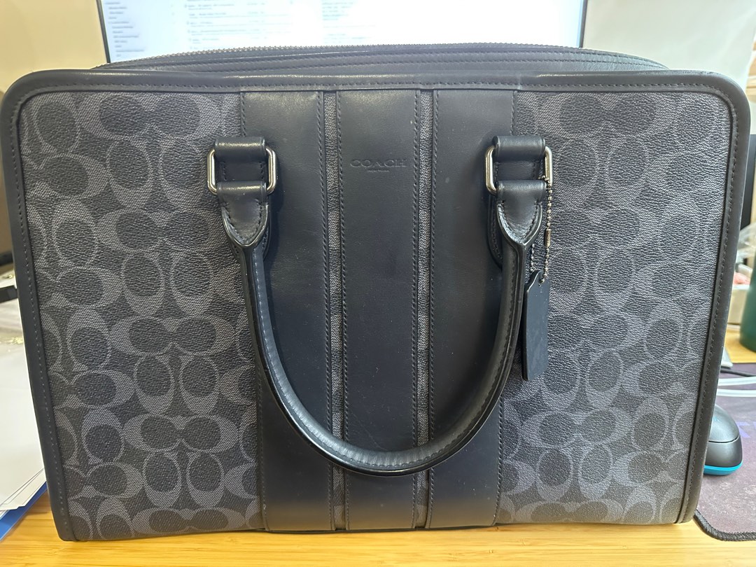 Coach Briefcase, Men's Fashion, Bags, Briefcases on Carousell