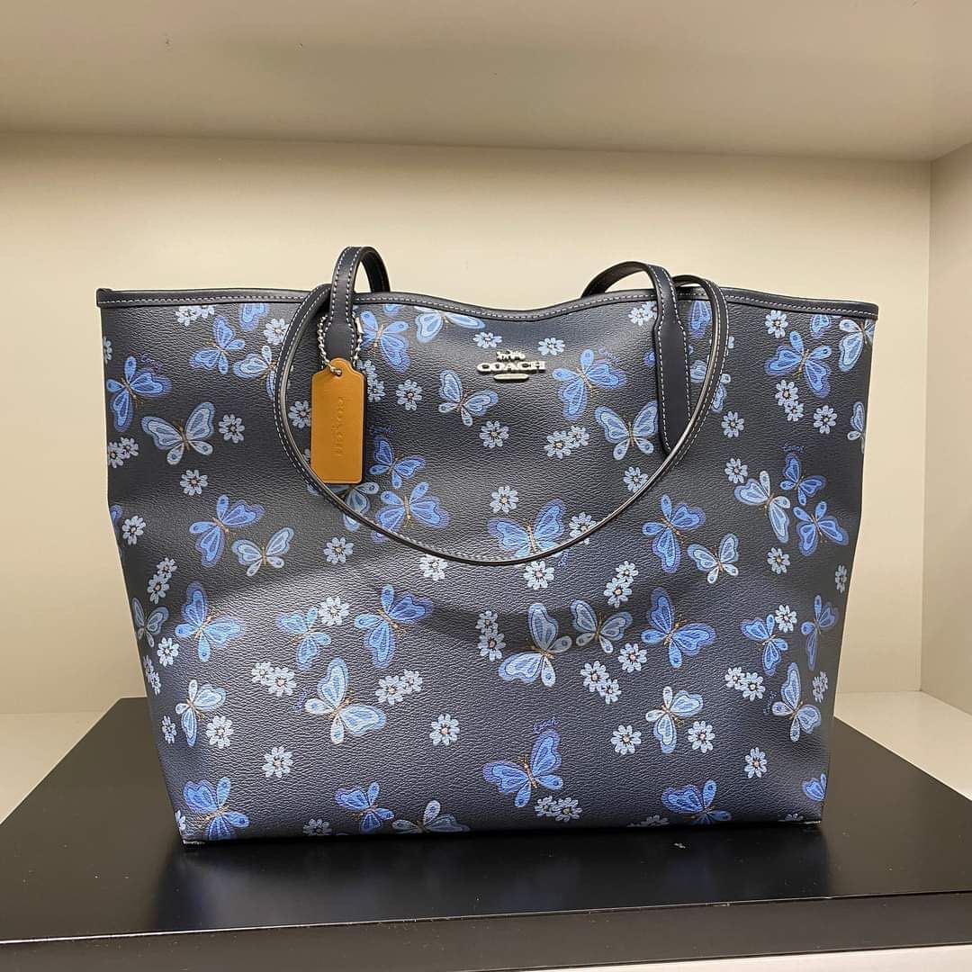 Coach clearance butterfly tote