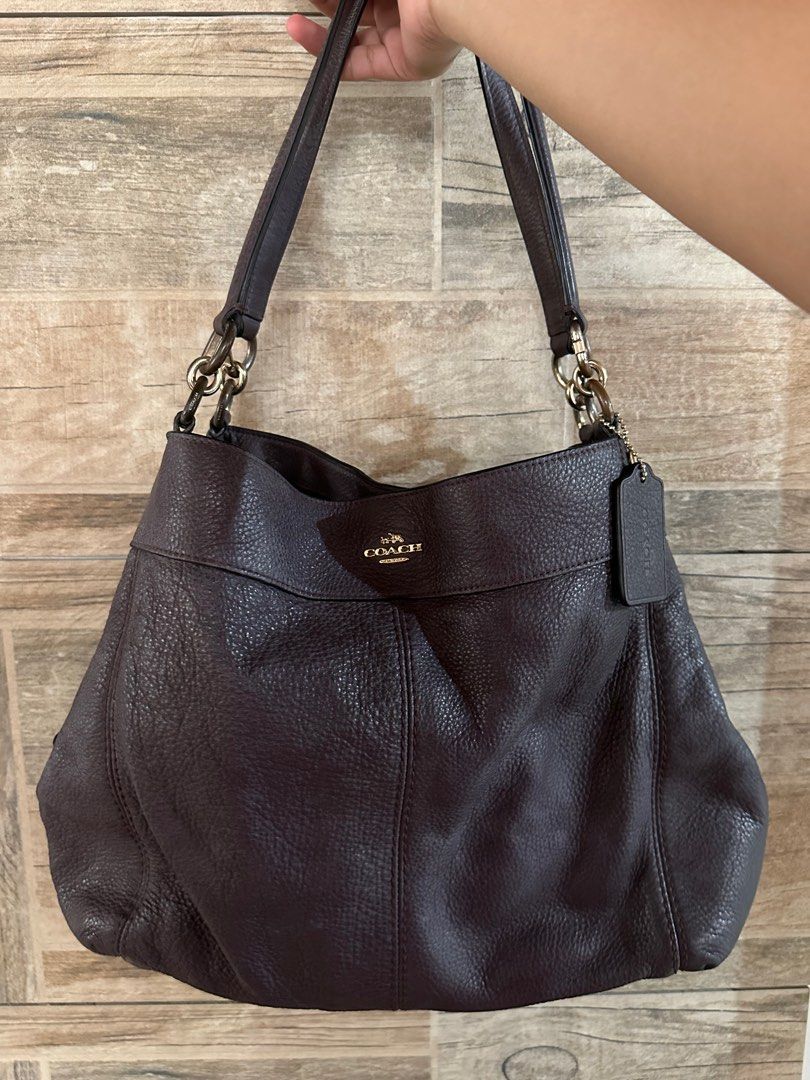 Coach shop lexy oxblood