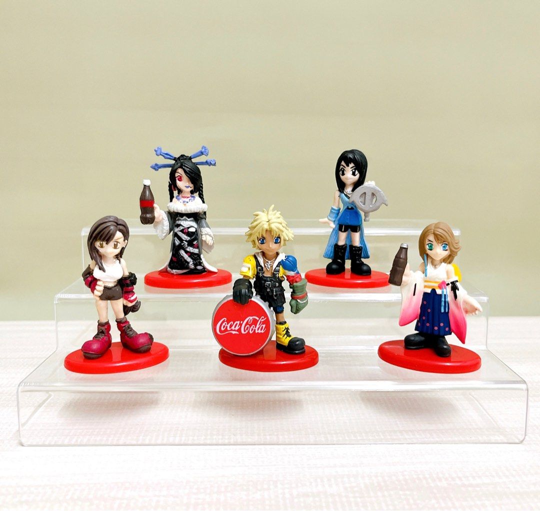 【着後レビューで 送料無料】 Fantasy Final Cola Coca X Toys Toys, & Hobbies Set, Figures ゲームキャラクター