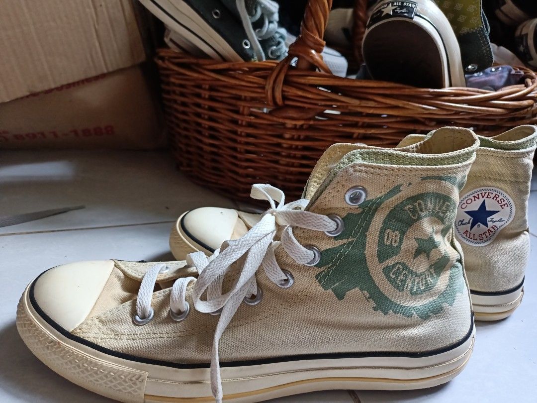 Converse century pale yellow Women s Fashion Footwear Sneakers on Carousell