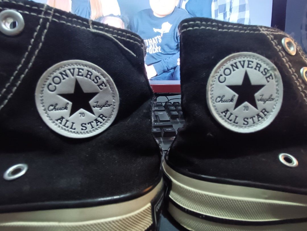 converse 70s black leather