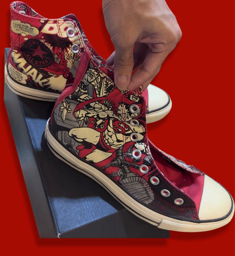 Converse X DC Comics Superman Limited Edition Trainers