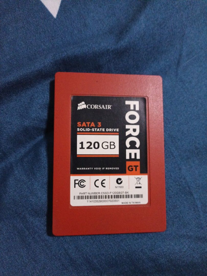 Corsair Force GT SSD Solid State Drive 120Gb Bishan