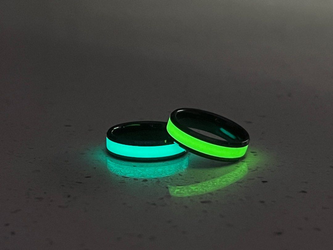 Custom hot sale glow rings