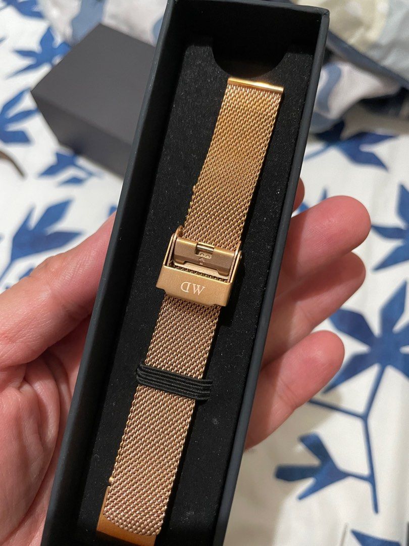 Daniel wellington discount rose gold strap