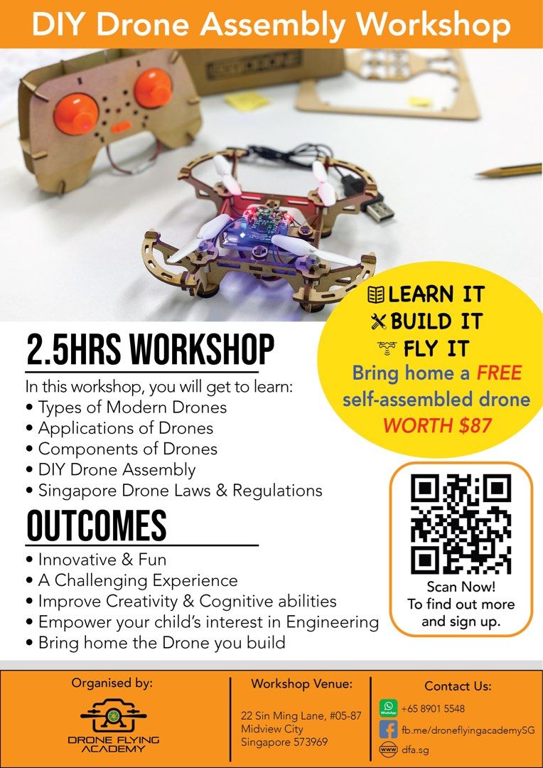 Drone launch shop academy $99