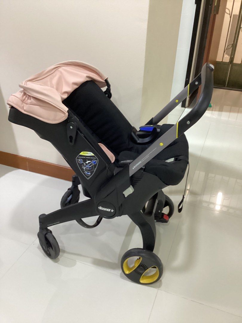 Doona+ Stroller Blush Pink, Babies & Kids, Going Out, Strollers on