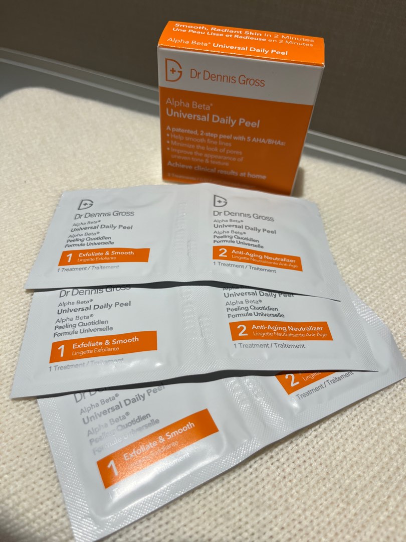 Dr Dennis Gross Alpha Beta Universal Daily Peels 3 treatments, Beauty