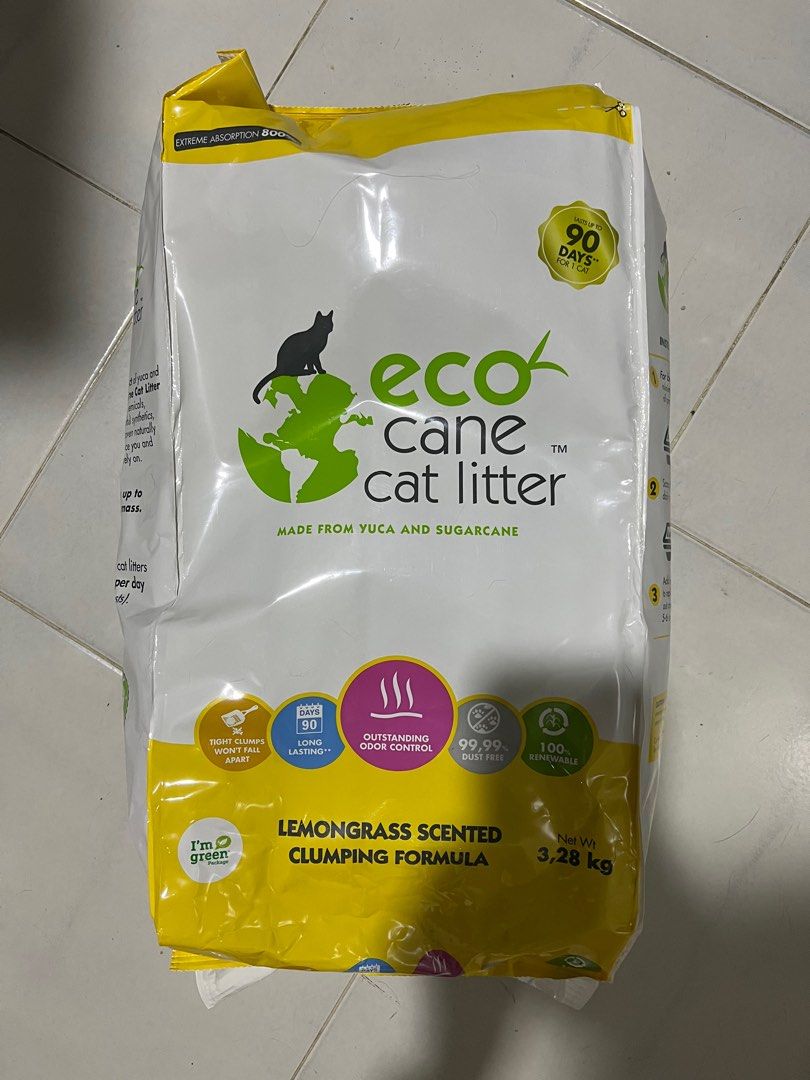 Eco Cane Cat Litter, Pet Supplies, Health & Grooming on Carousell