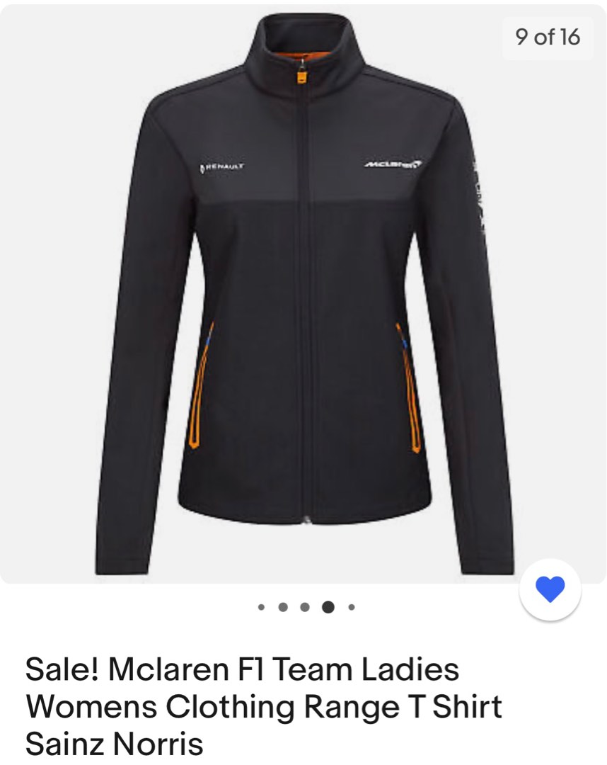 F1 McLaren Ladies Team Jacket Women s Fashion Coats Jackets and