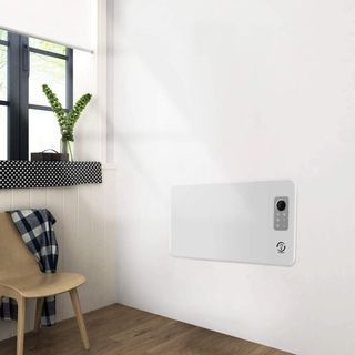FAM famgizmo Panel Heater Radiator Wall Mounted Convector - 1800W WIFI Ultra Slim Electric 7-Day Timer & Advanced Thermostat,IP24 Rated Bathroom Safe