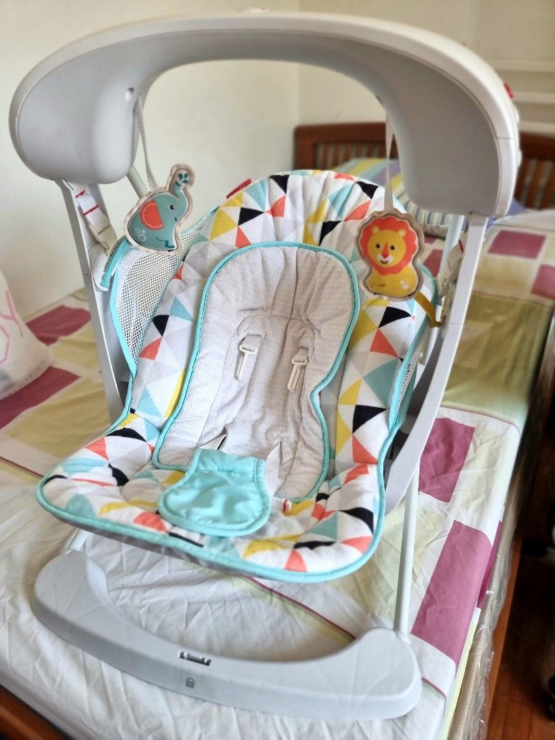 Fisher price shop foldable swing