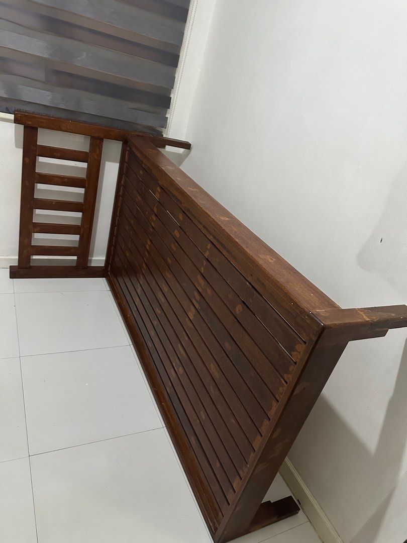 For sale! Bed Frame for 3.5k pesos Details: Narra 2 meters long 1060mm ...