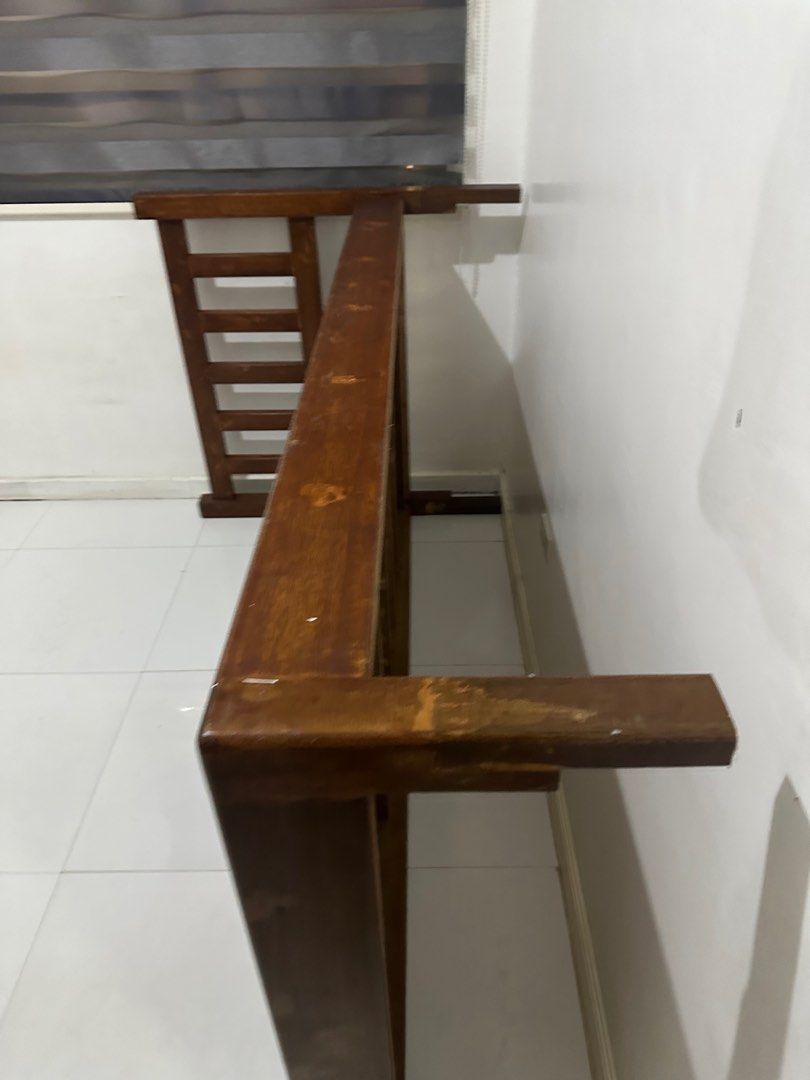 For sale! Bed Frame for 3.5k pesos Details: Narra 2 meters long 1060mm ...