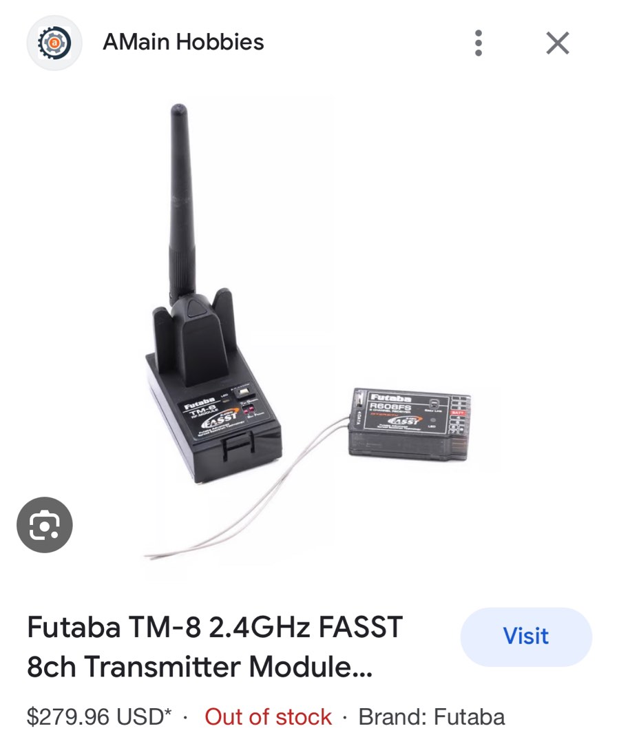 Futaba Tx 2.4ghz fasst RF Module TM-8 for Sale, Hobbies & Toys, Toys ...