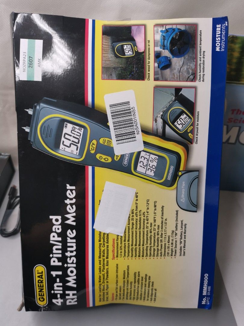 GENERAL COMBO MOISTURE METER, Furniture & Home Living, Gardening