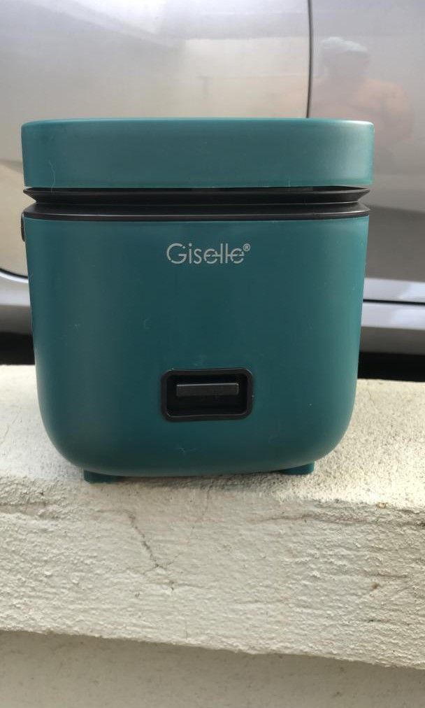 Giselle Mini Rice cooker 1.2l with Non stick pot & steamer, TV & Home
