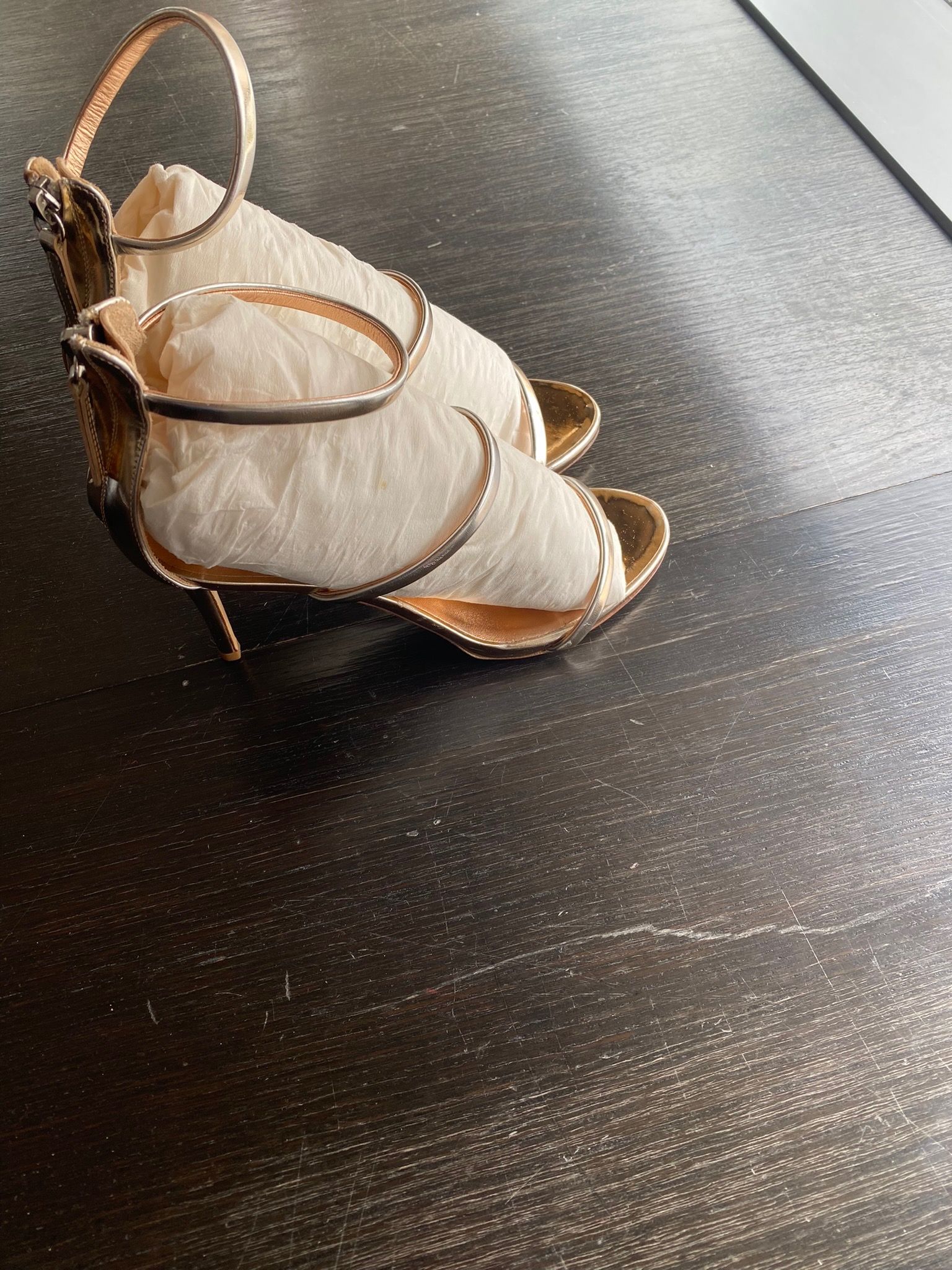 Rose gold discount giuseppe zanotti heels