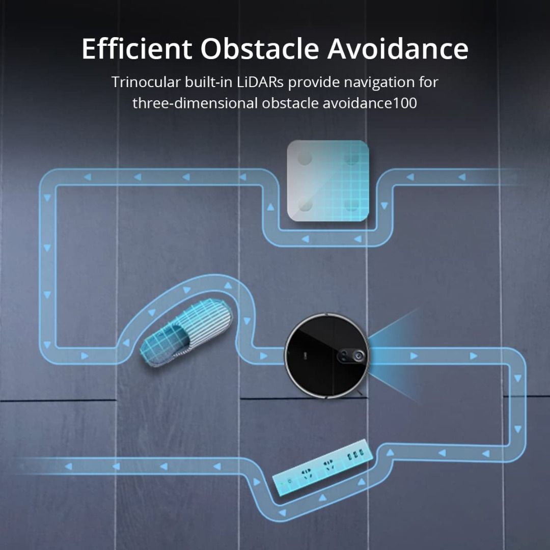 Global Version Botslab 360 S10 Robot Vacuum and Mop, Smart Obstacle ...