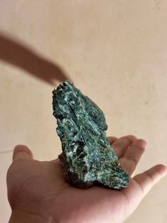 Green Tourmaline Raw Stone Specimen