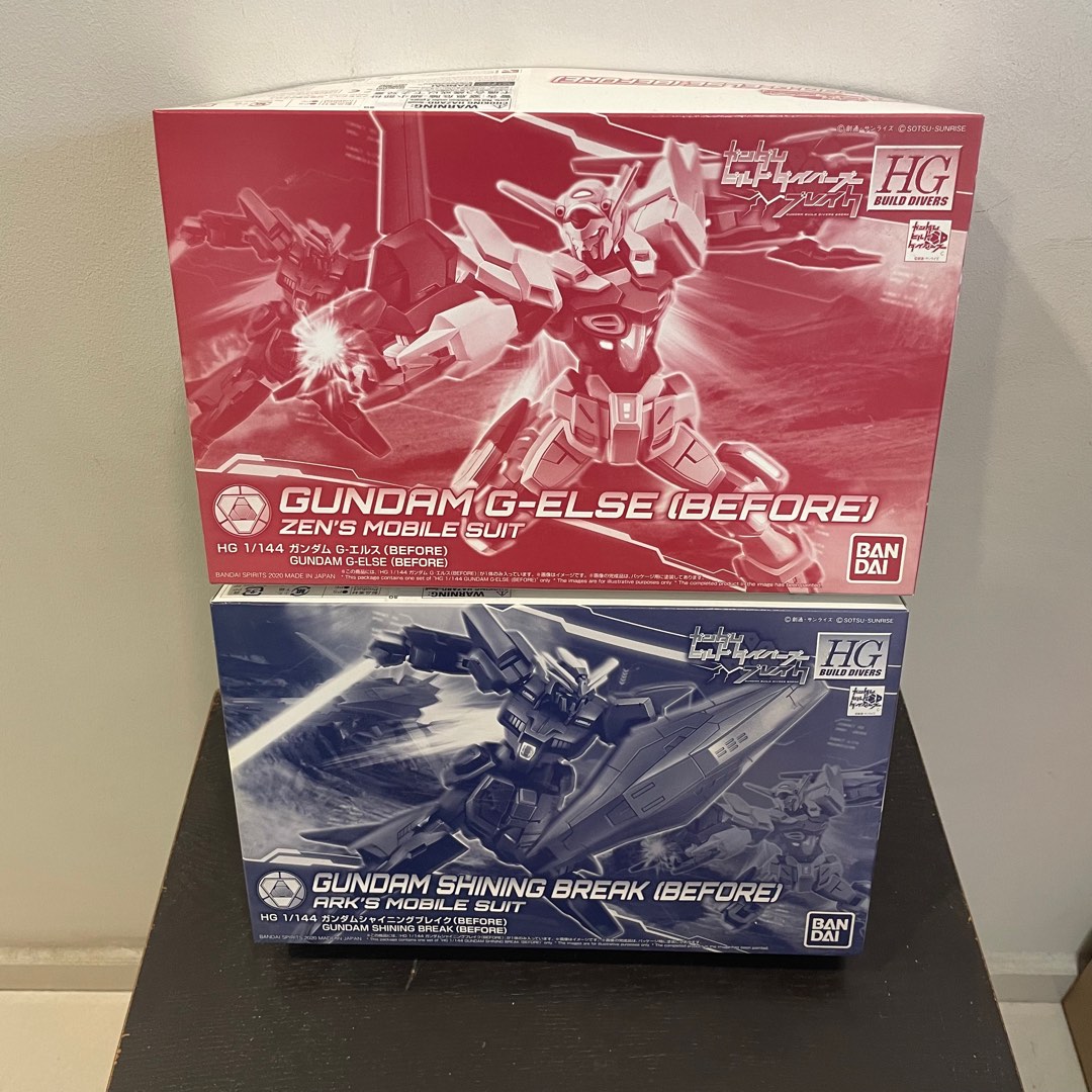 HG 1/144 GUNDAM G-ELSE and GUNDAM SHINING BREAK (BEFORE Ver.), Hobbies ...