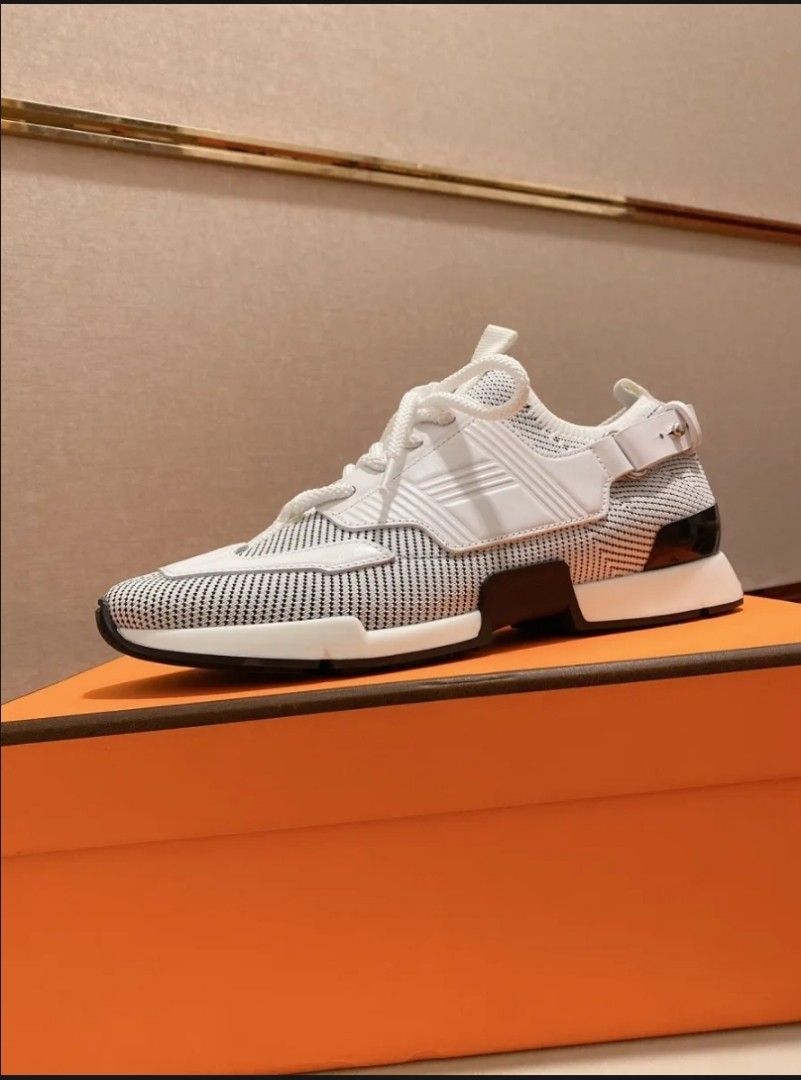 Hermes athletic store sneakers
