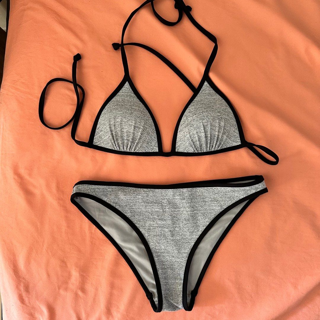H&m deals grey bikini