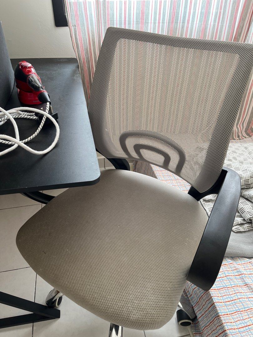 Home office table & chair set, Furniture & Home Living, Furniture