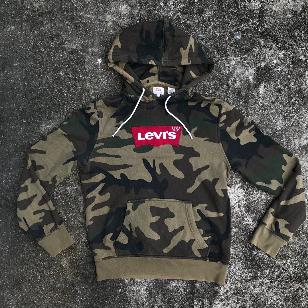 Camo outlet levis hoodie