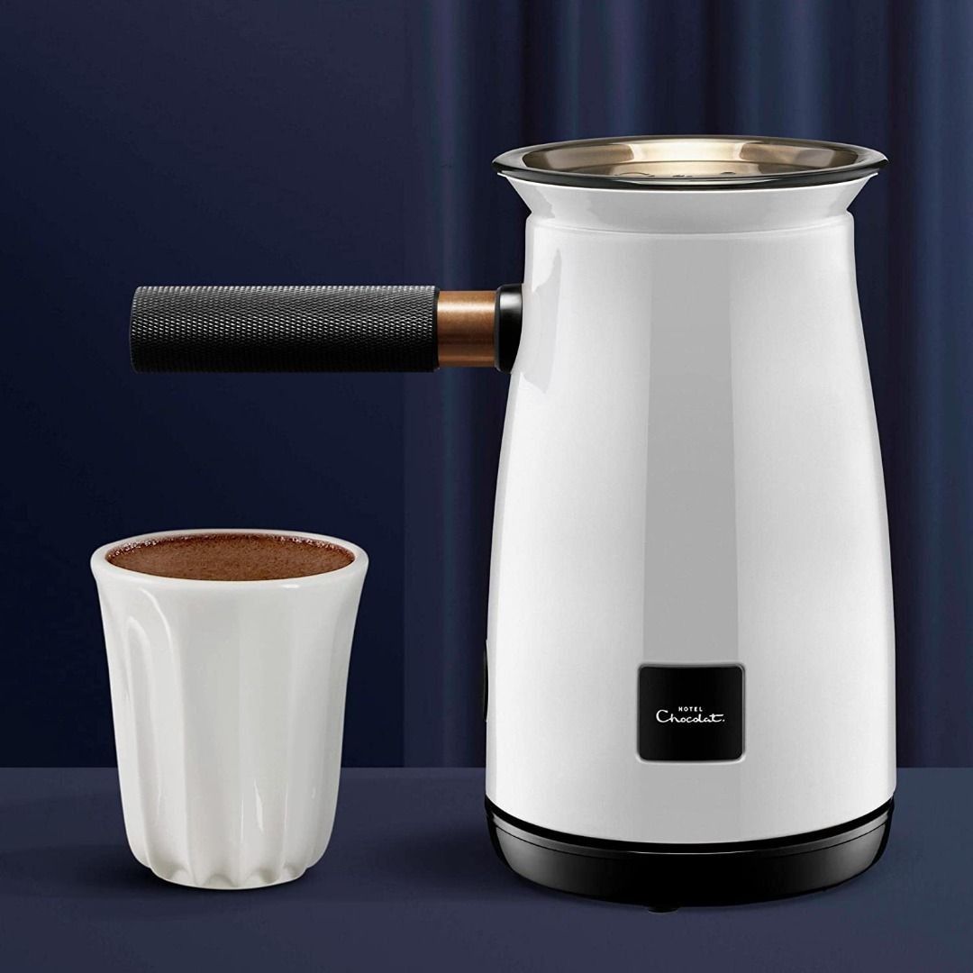 Hotel Chocolat Velvetiser Hot Chocolate Machine, White, TV & Home ...