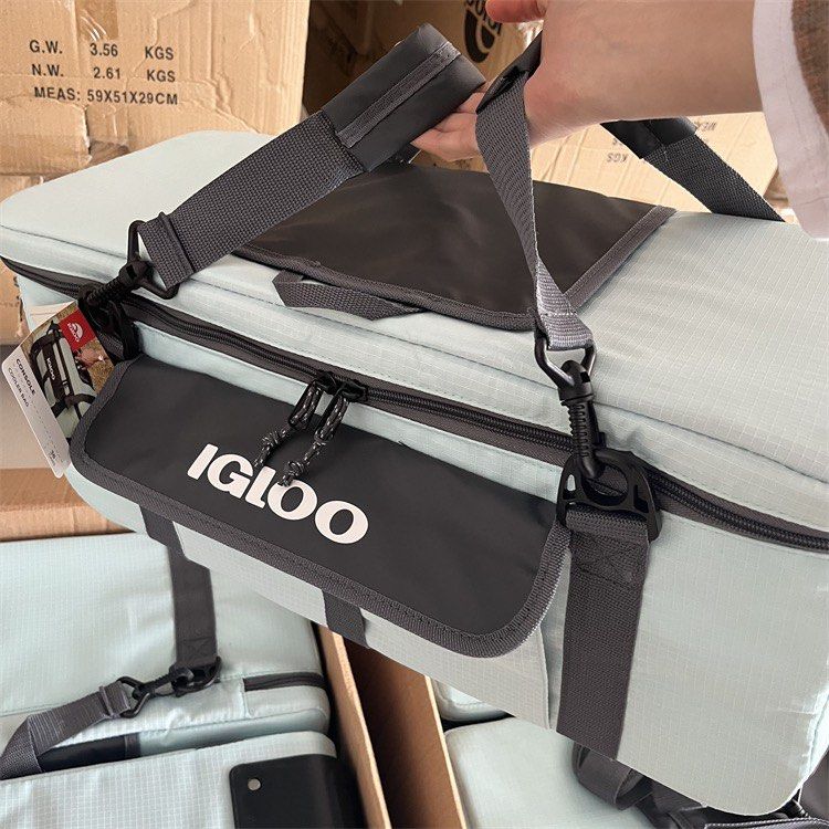 IGLOO Cooler Bag 36Cans Long Last 12days Boat Console Boating Camping