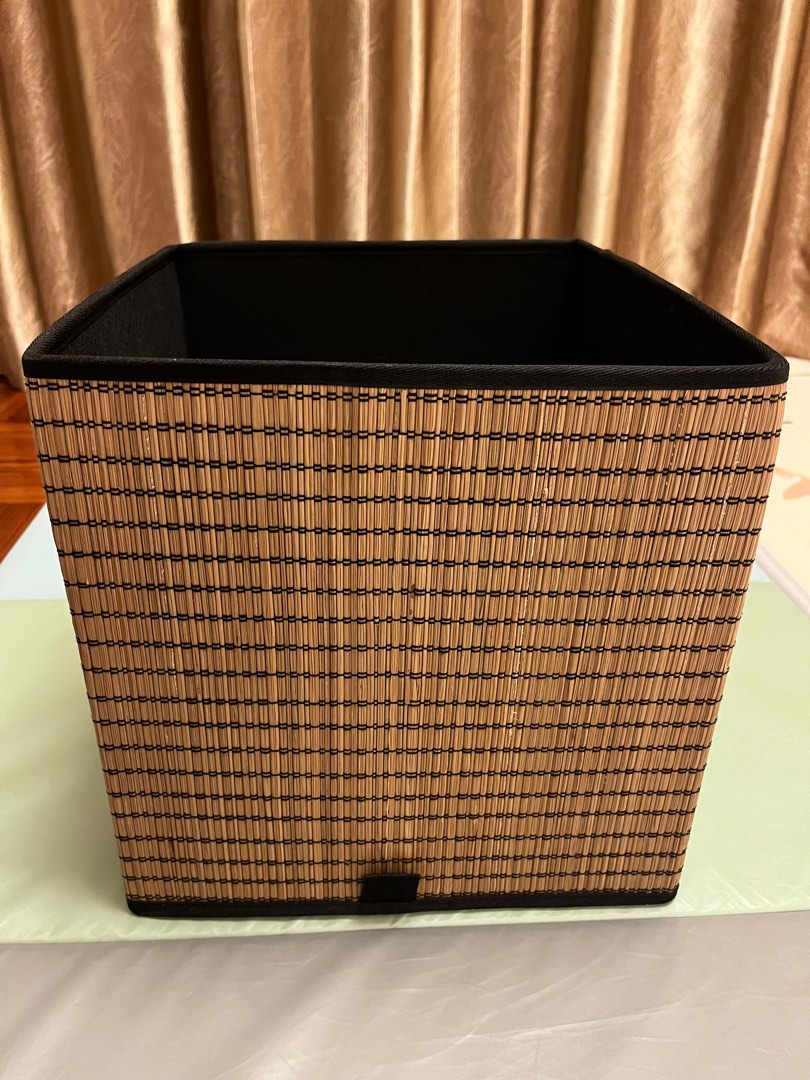 IKEA basket for kallax, 傢俬＆家居, 傢俬, 櫃子、組合櫃及置物架 Carousell