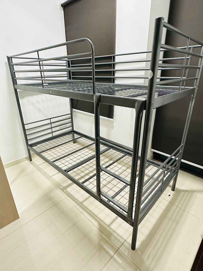 IKEA double deck bed frame, Furniture & Home Living, Furniture, Bed