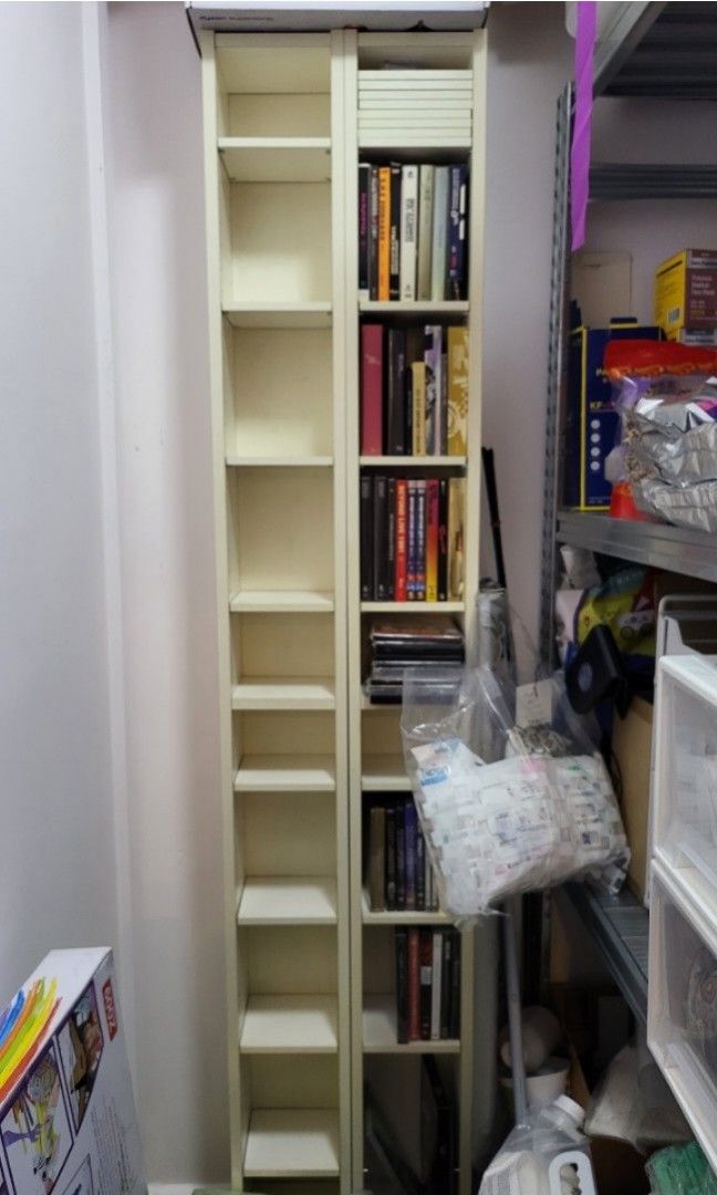 IKEA DVD Tower Shelves, Furniture & Home Living, Furniture, Shelves