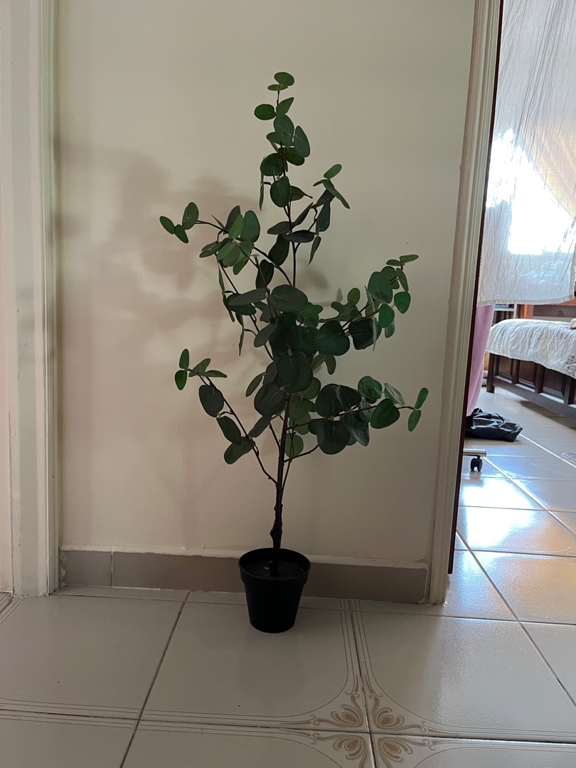 Ikea FEJKA fake / artificial olive tree / plant, Furniture & Home