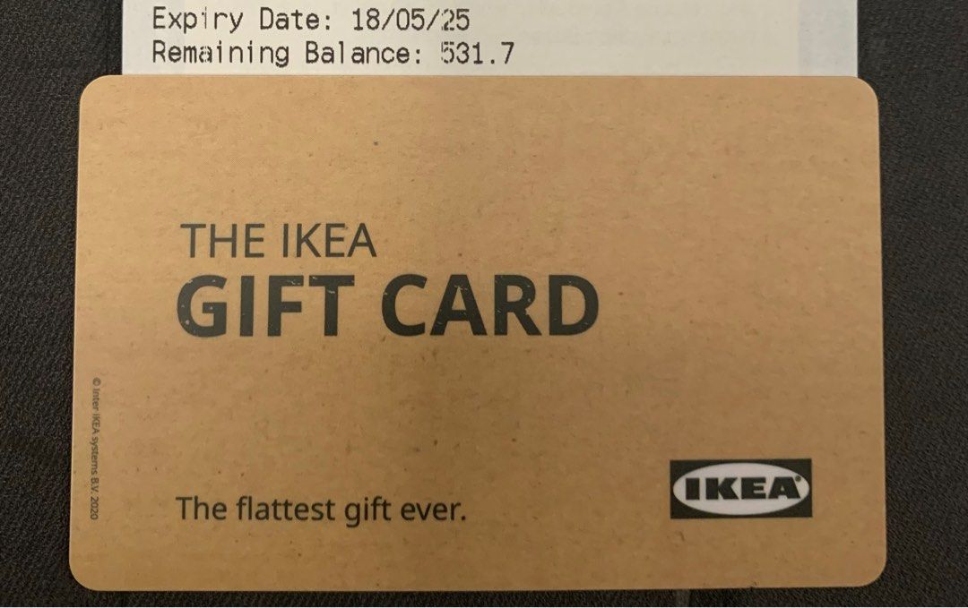 IKEA Gift Card valued at 531.7, Tickets & Vouchers, Vouchers on Carousell