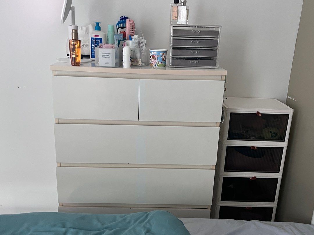 ikea shelf malm Furniture & Home Living, Furniture, Shelves, & Racks on Carousell