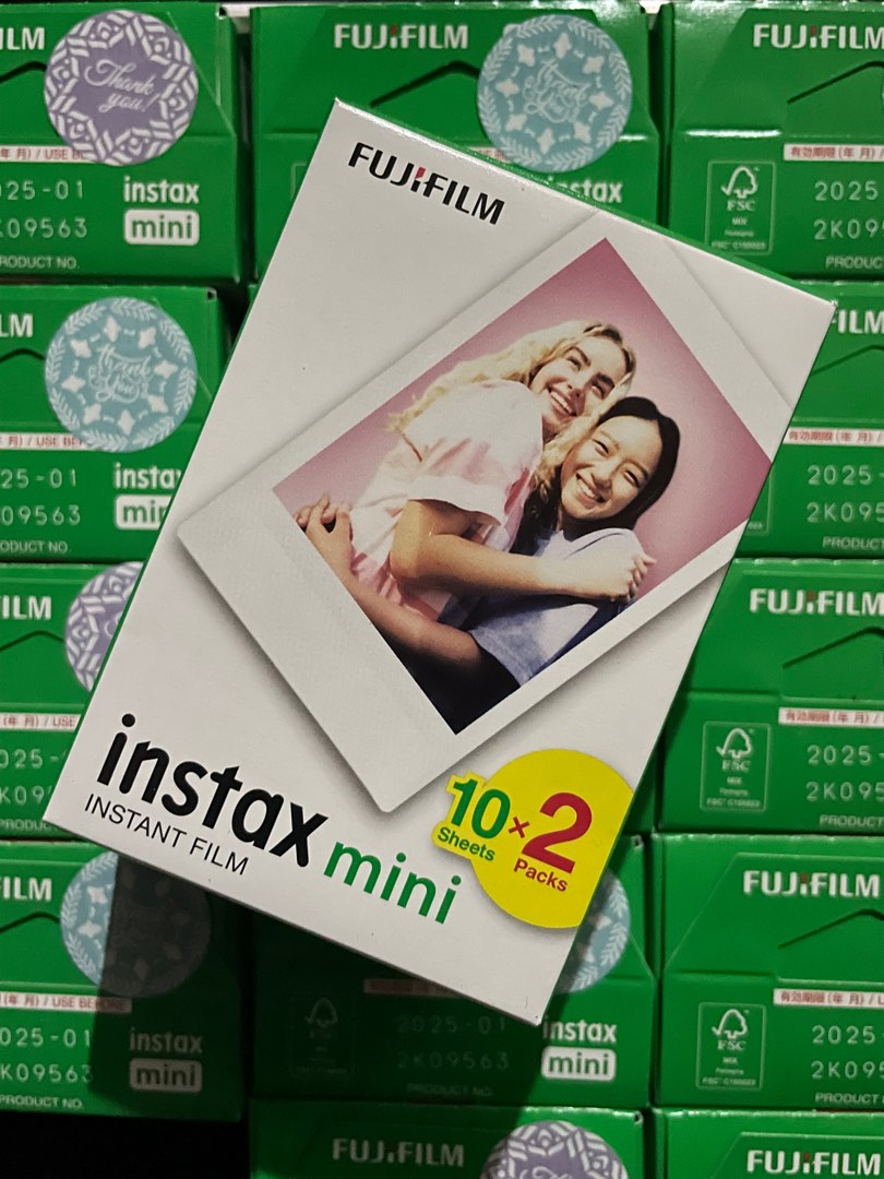 Papier Photo Instantané Instax Mini - Pack 20 Films • Maroc