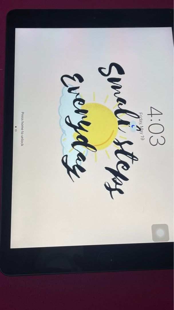 iPad 8th Gen (like new) (Category: iPad) located in Cavite. Submitted by kookie_cart (Listing ID 1232741256, Image 2). Description: IPAD 8th Gen (nego for sure buyers) ‼️NO ISSUE‼️ - Lady owned - 32gb - WIFI ONLY - good as new - bought in U.S - no history of repair - halos once a month lang nagagamit for Netflix lang (may laptop kasi) RFS: upgrade IPAD 8th Generation UNIT ONLY.