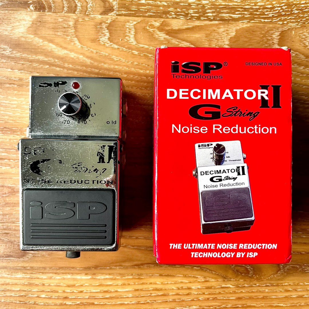 ISP Decimator 2 GString Effect Pedal (boss, overdrive, guitar