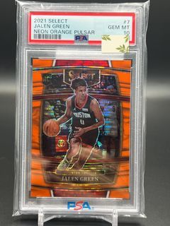 Jalen Green RC Neon Orange Pulzar Prizm /15