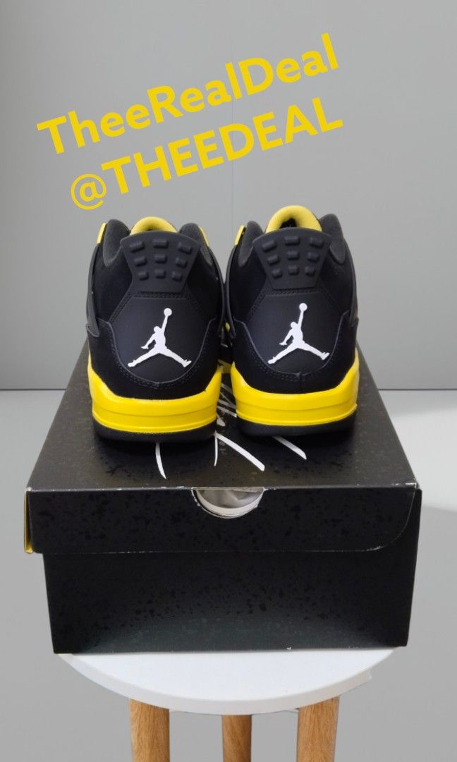 air jordan 4 thunder gs