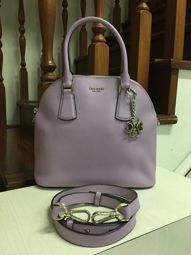 Lilac Kate Spade Leather Bag