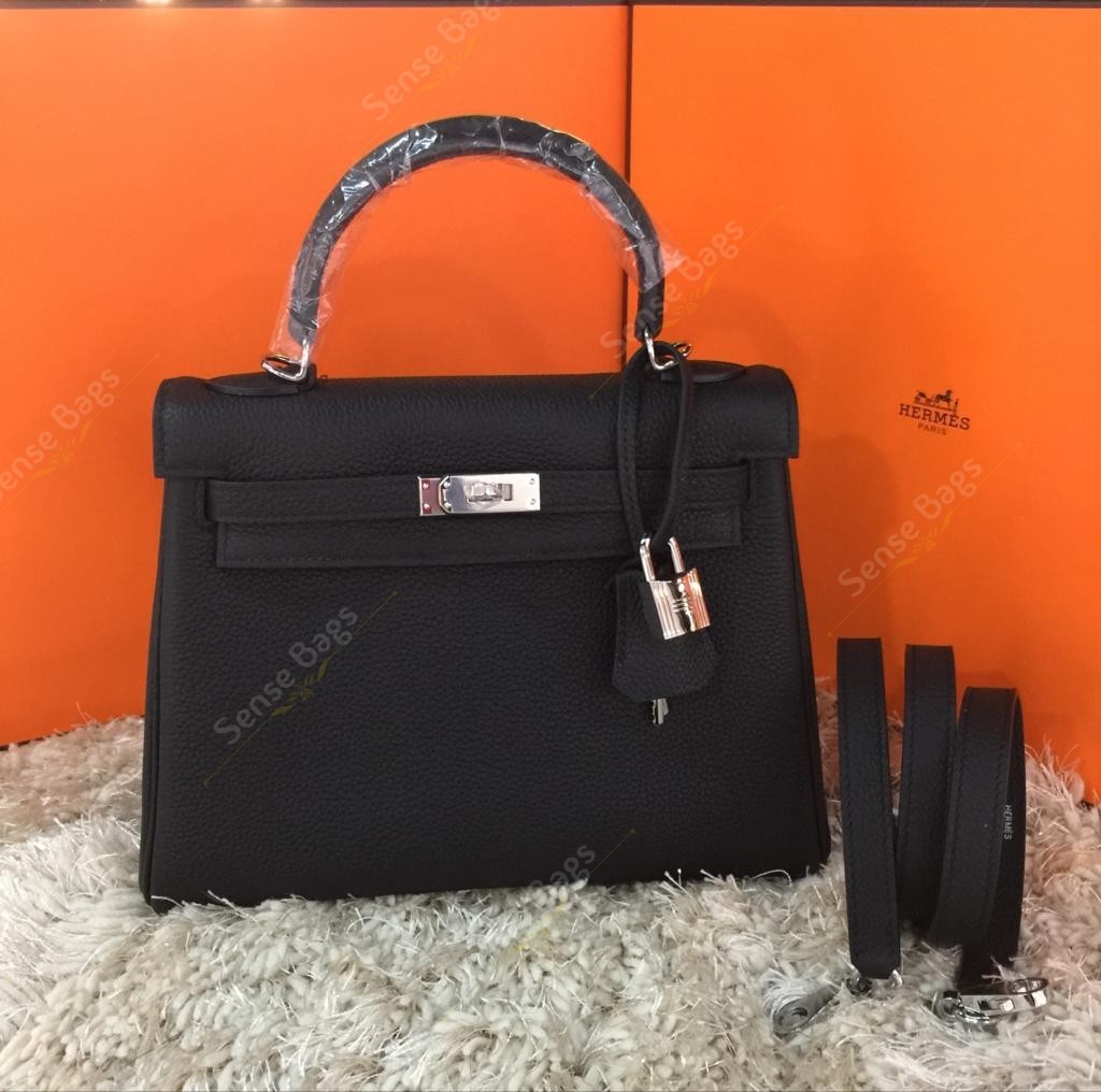 HERMES KELLY 19 RM350 FULL SET, Luxury, Bags & Wallets on Carousell