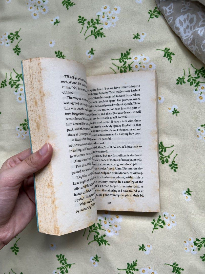 kidnapped classic (Category: Storybooks) located in Singapore. Submitted by eyposty (Listing ID 1232720249, Image 3). Description: - honestly my fav classic!! an adventure fr 🫶🫶 - yellowing on the pages bc ive resisted selling this but my shelf is exploding :”” otherwise no bent corners, only some lines on the spine! normal mail +$2 any 2 books for free normal mail! meetups can be discussed if ure getting 3 books or more! .
