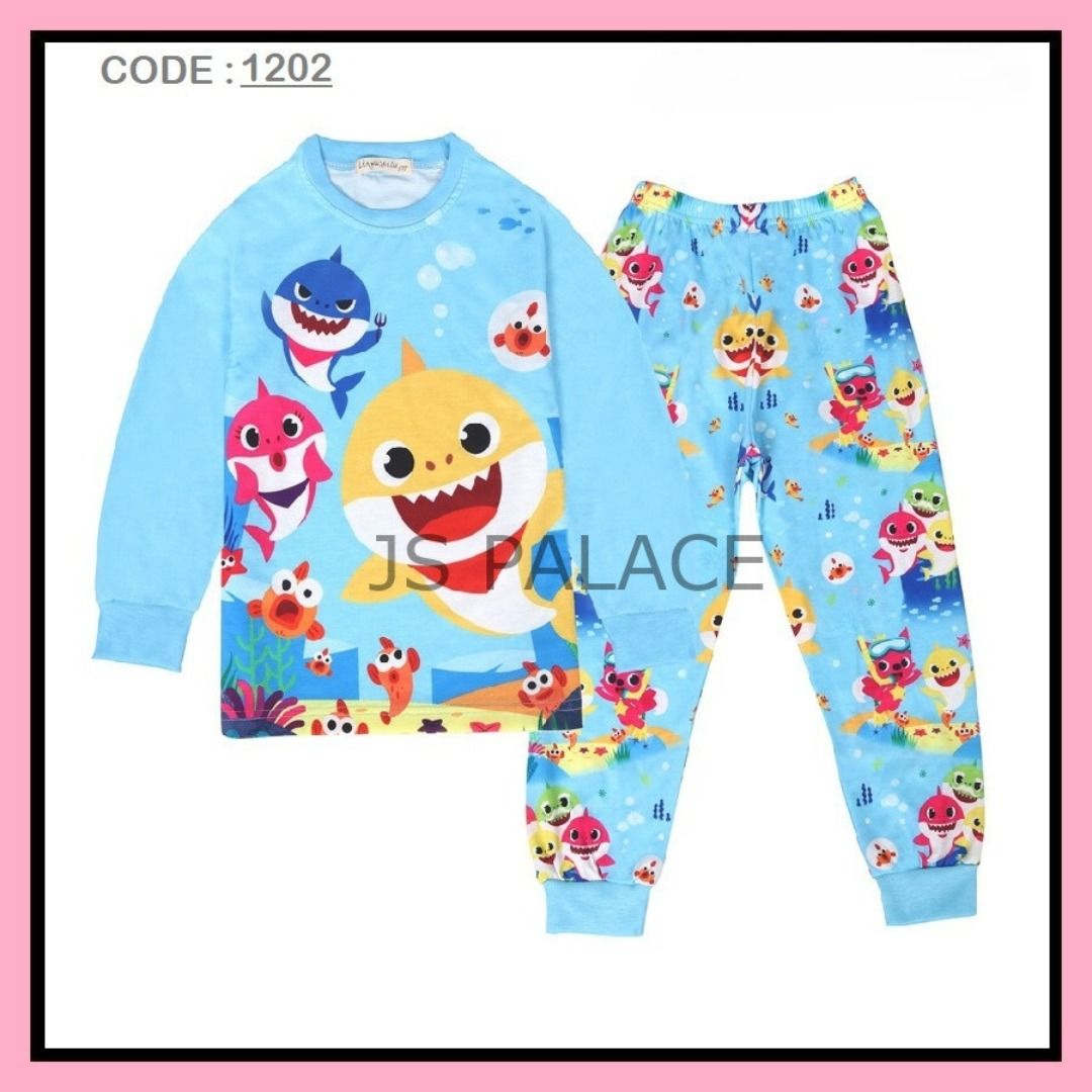 Baby shark cheap pyjamas girl